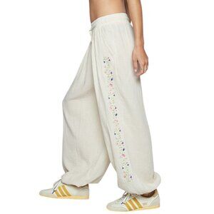 #190 POL JOGGERS DOUBLE GAUZE NATURAL NIP 100% CTN SO NICE! 14" FLAT
